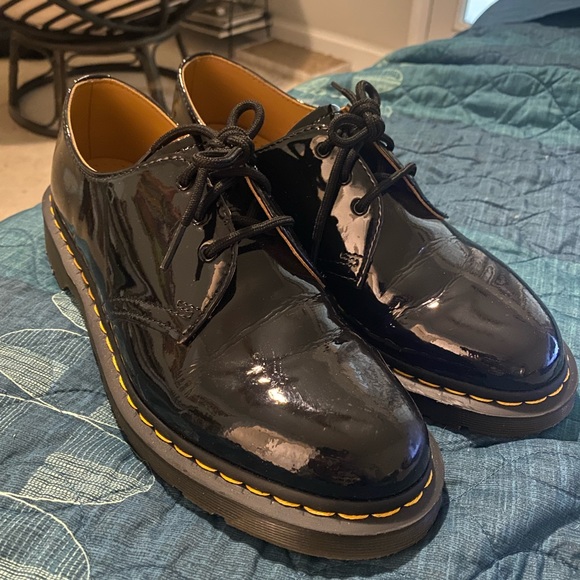 Patent Leather Doc Martens - Picture 1 of 4